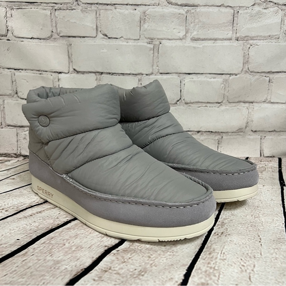 Sperry Moc-Sider Booties size 9,5